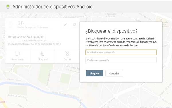 bloqueo android