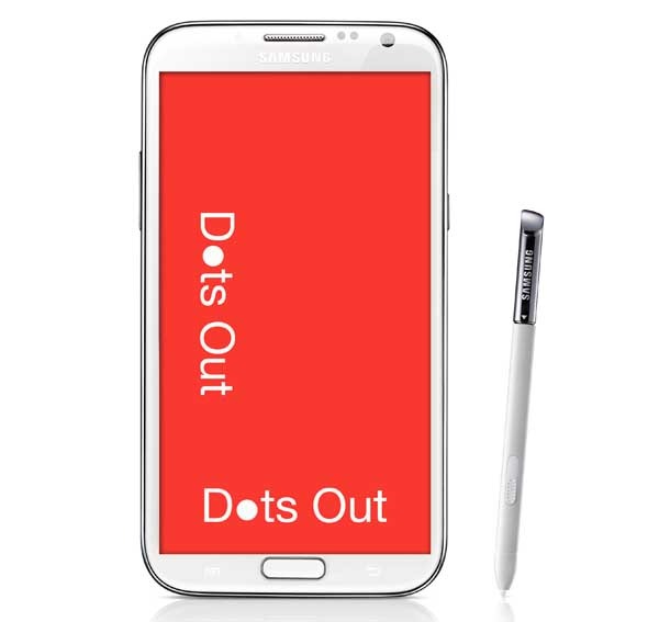 dots out