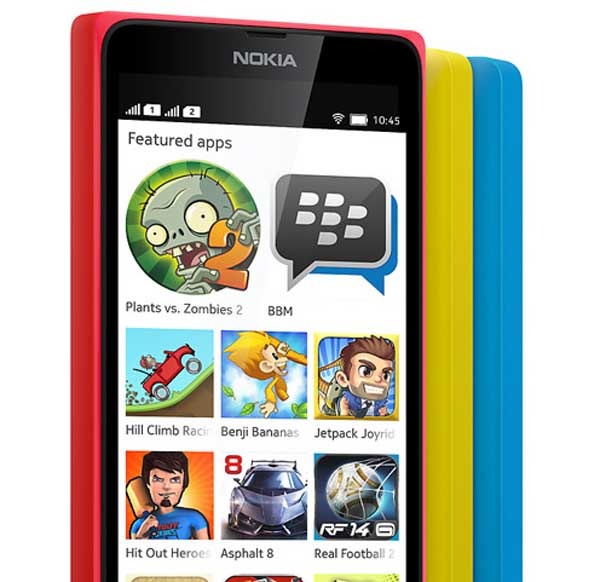 nokia x android apps