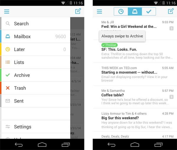 mailbox android