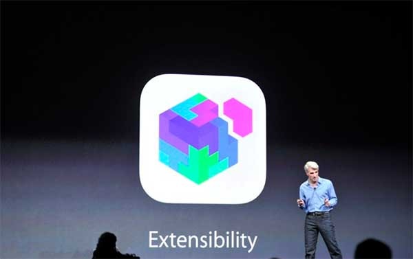 extensiones apps ios8