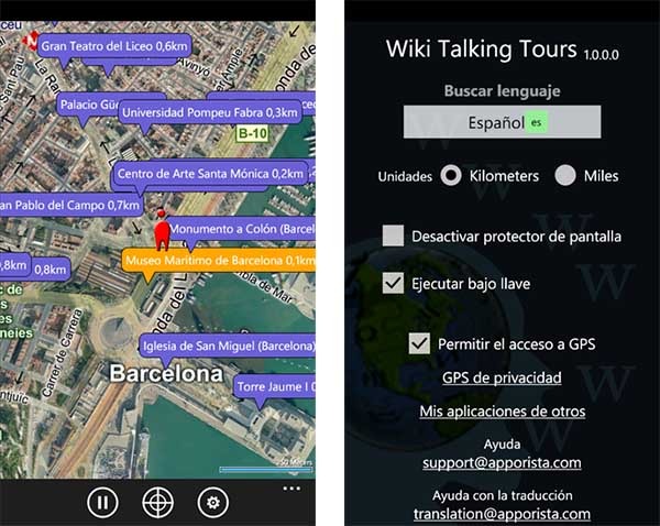 wiki talking tours