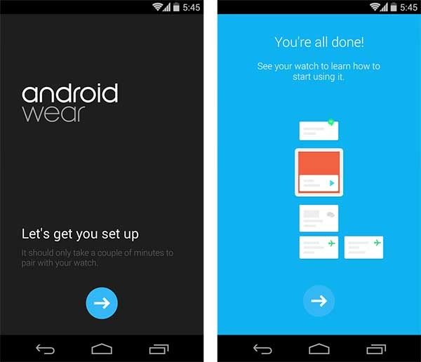 google play android wear