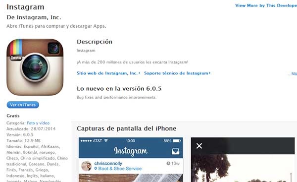 instagram vulnerabilidad apps