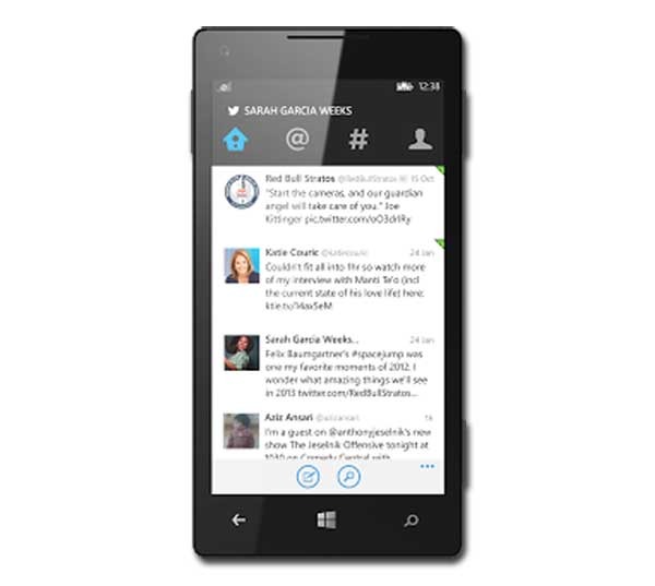 twitter windows phone fotografí­as