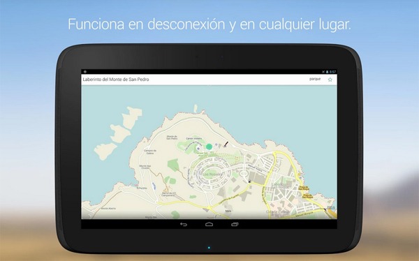 Aplicaciones de navegadores GPS para Android sin Internet