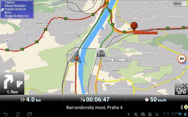 Aplicaciones de navegadores GPS para Android sin Internet