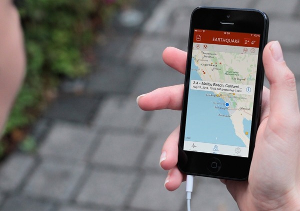 Aplicaciones para seguir terremotos desde el iPhone