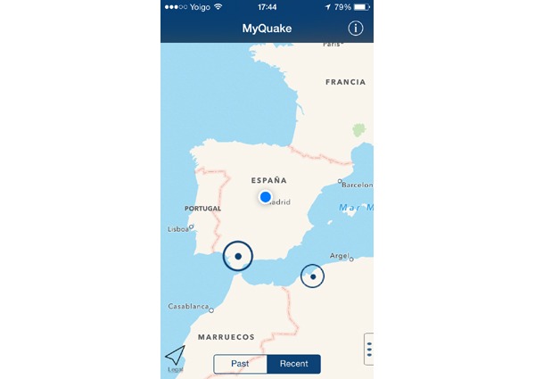 Mejores aplicaciones para seguir terremotos desde el iPhone