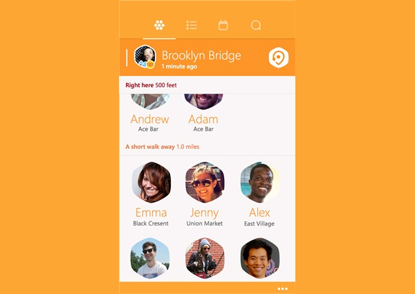 Swarm, la red social de Foursquare en Windows Phone