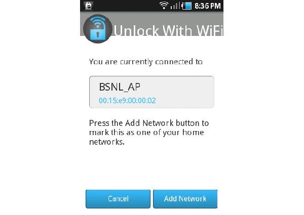 Unlock with WiFi para Android
