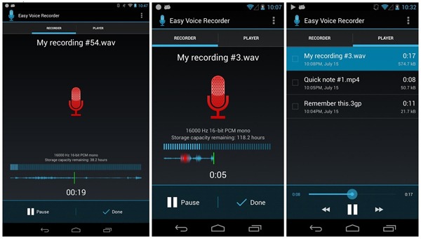 Mejores aplicaciones para grabar sonidos en Android