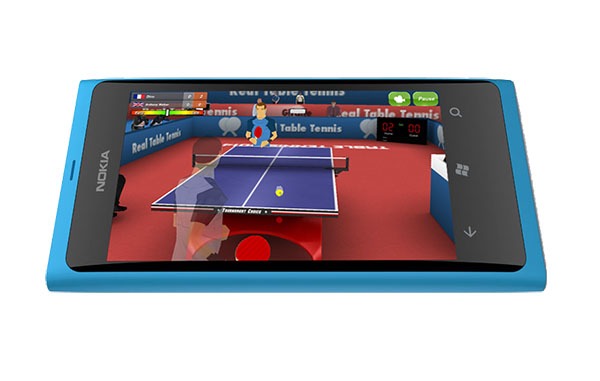 Table Tenis 3D, un juego de ping pong gratis para los Nokia Lumia