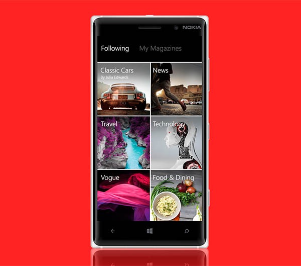 Flipboard llega oficialmente a Windows Phone sin su «flip»