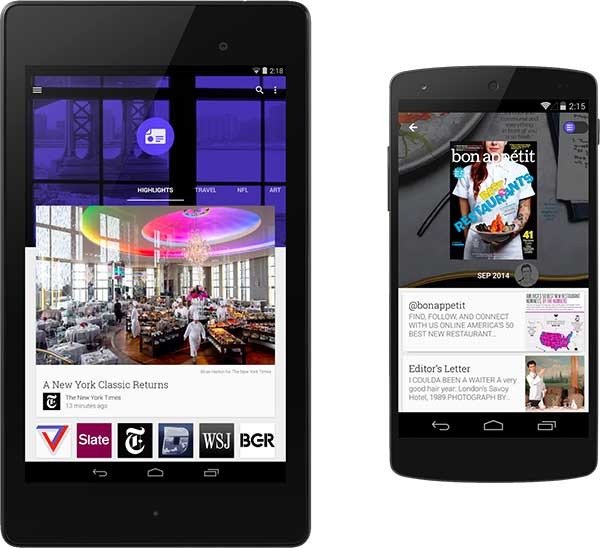 google play kiosco material design