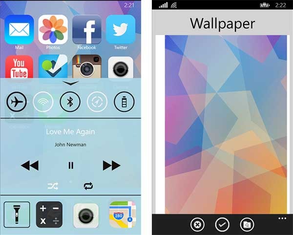 windows phone ios8