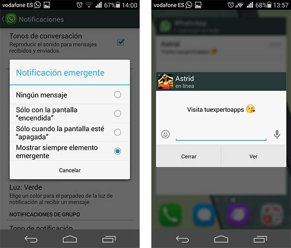 whatsapp evitar doble check azul