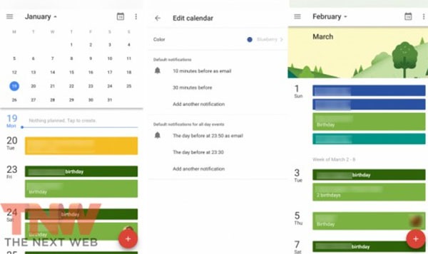 google calendar ios