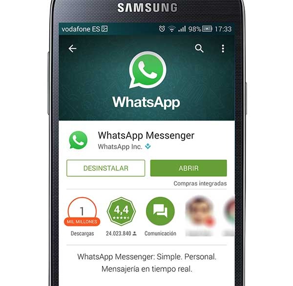 whatsapp descargas android