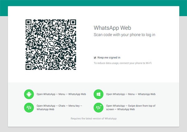 whatsapp web safari