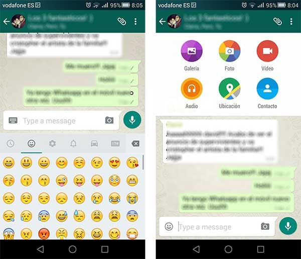 whatsapp material design android