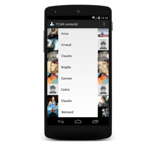 whatsapp foto contacto agenda