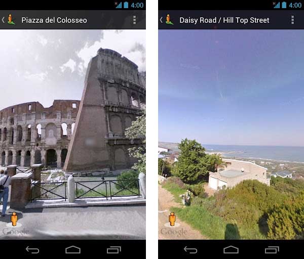google street view nueva app