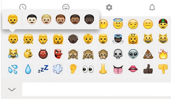 whatsapp web emoticonos emoji diversidad