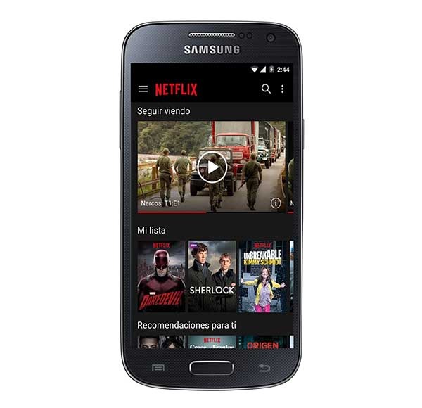 Así­ es la renovada aplicación de Netflix para Android y iPhone