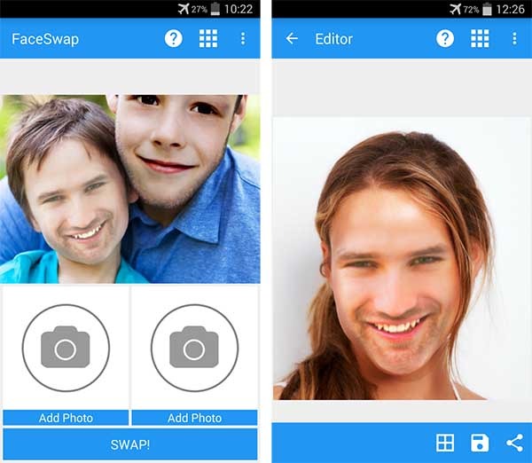 5 apps para intercambio de rostros