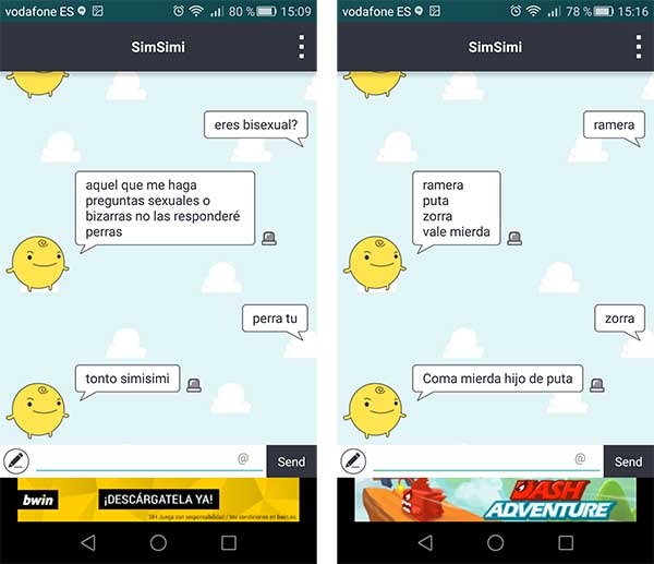 simsimi insultos