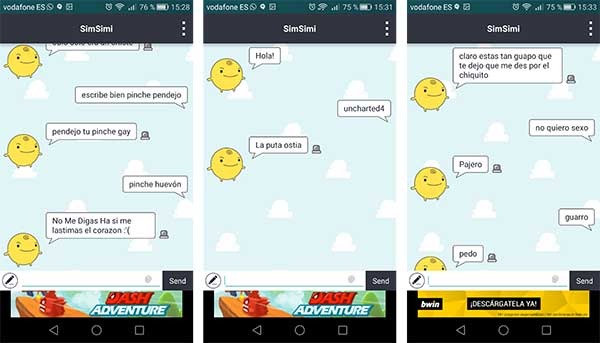 simsimi insultos