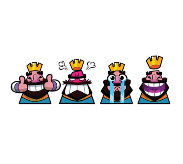 clash royale emotes