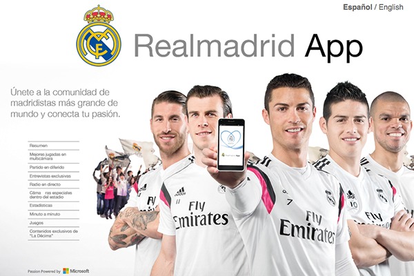 Real Madrid App, toda la información del Madrid en tu móvil