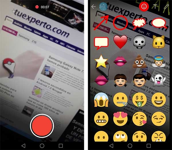 whatsapp dibujar ví­deos