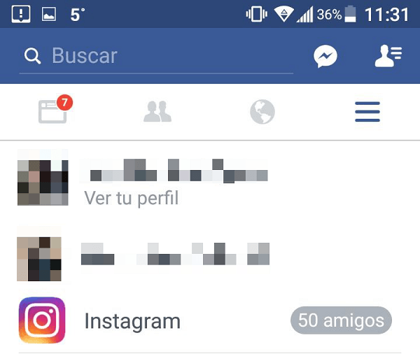 facebook instagram integrado
