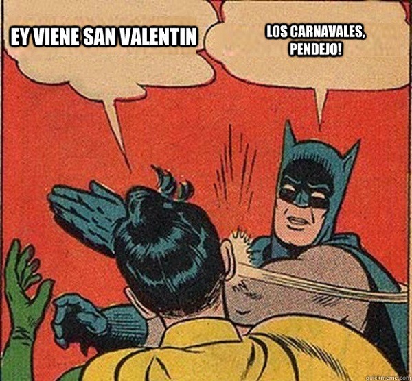 meme carnaval batman y robin