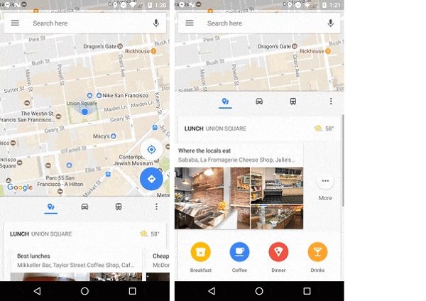 Google Maps se actualiza con nuevas funciones y diseño 1