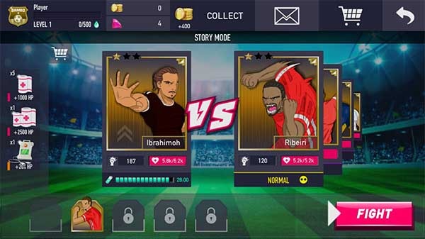 Así es el juego de peleas que enfrenta a Messi contra Cristiano Ronaldo 2 previo al enfrentamiento
