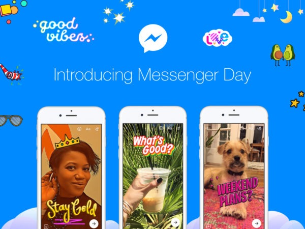 Messenger Day, las historias de Facebook llegan a la app