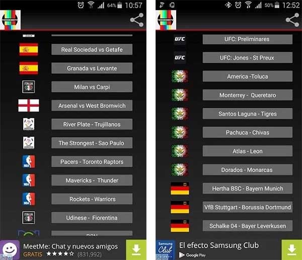apps fútbol