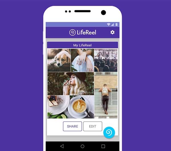 LifeReel, tu vida en collages de fotos que se crean automáticamente