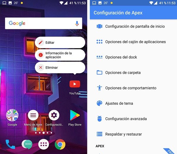 10 launcher gratis para cambiar el aspecto de tu Android 1
