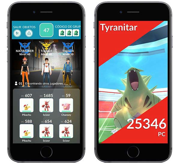 Incursiones Pokémon Go