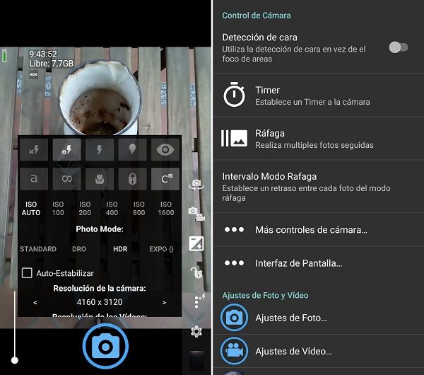 open camera app