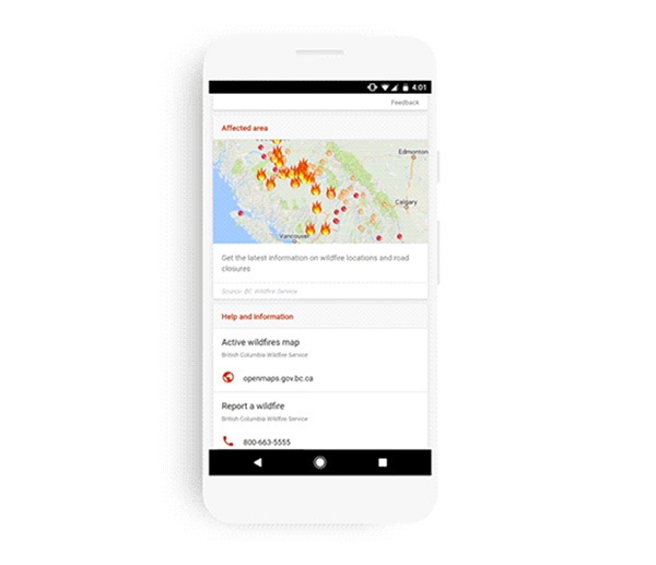 Google Maps ahora también informa sobre situaciones de crisis