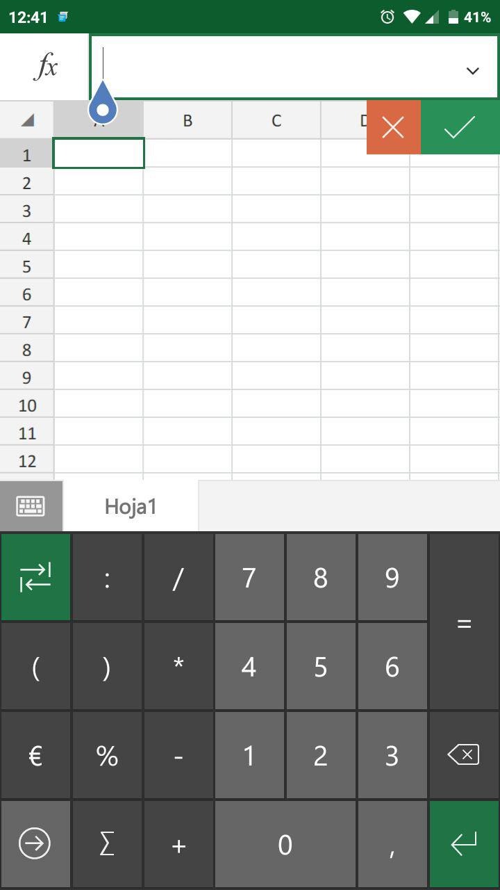 Excel Mobile Microsoft Office para Android