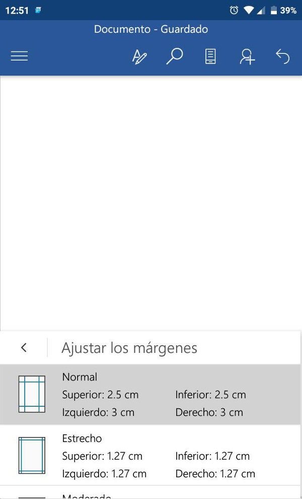Word Mobile Microsoft Office para Android