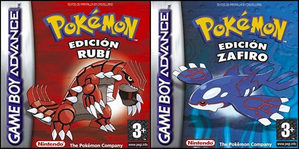 Ediciones Pokémon Rubí­ y Pokémon Zafiro