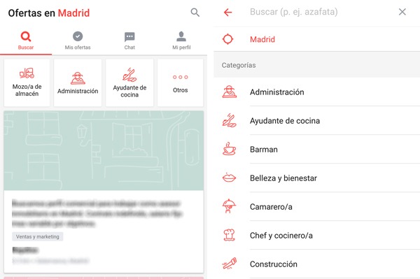 Buscar empleo
